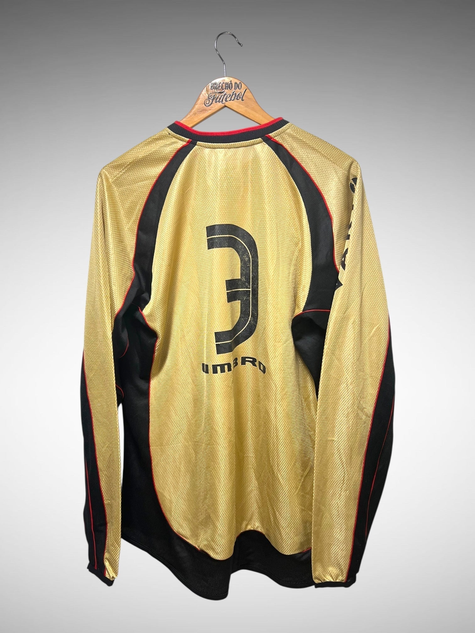 Athletico Paranense 2004 Tam GG N 3 Manga Longa