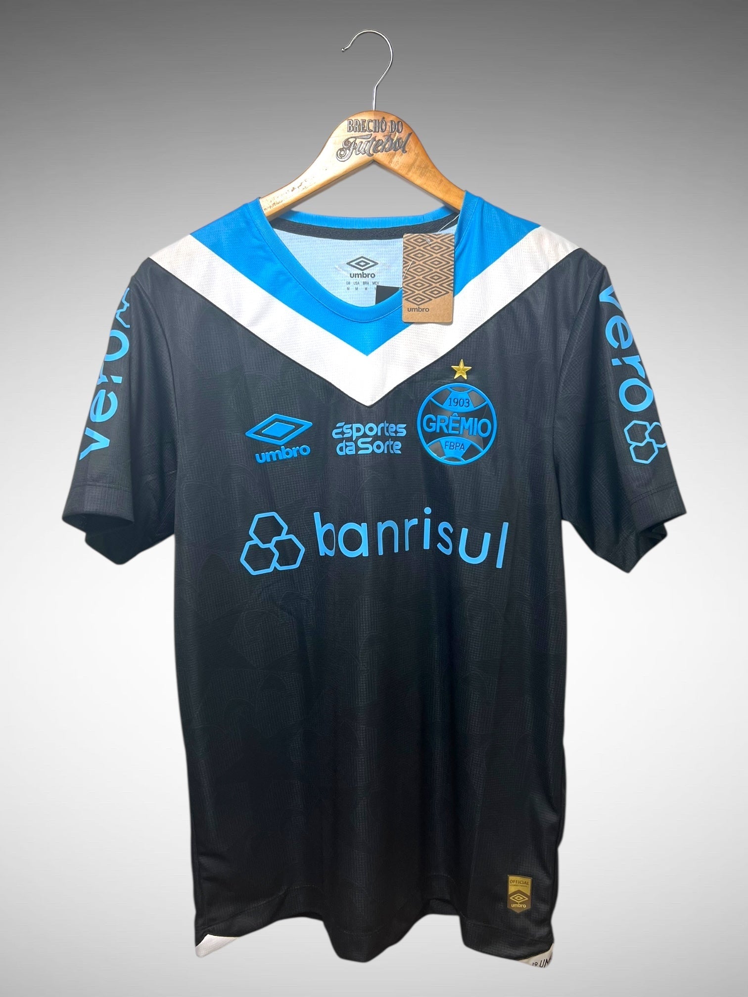 Grêmio 2024 Terceira Camisa Tam M N 4 Kannemann.