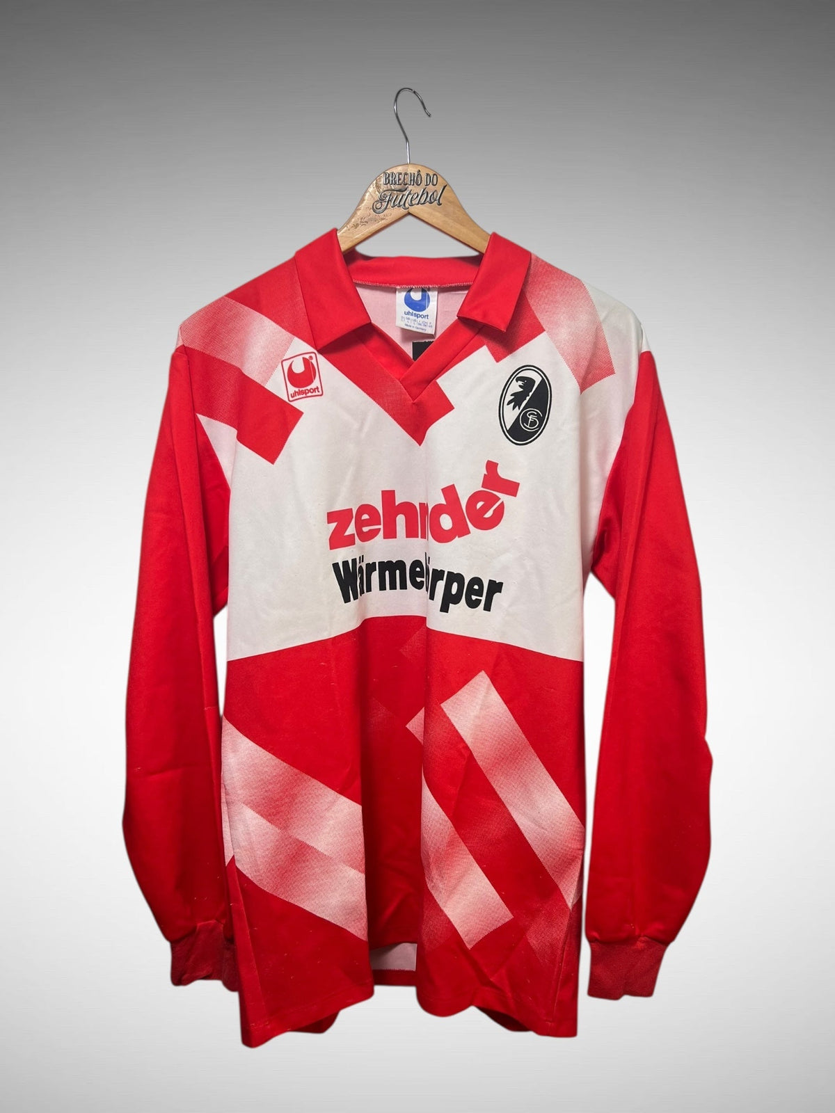 Freiburg 1994 Primeira Camisa Tam G Mangas Longas.