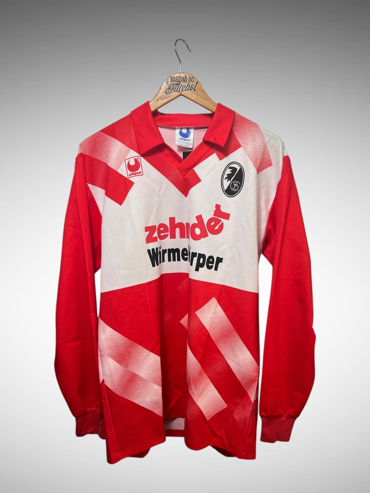 Freiburg 1994 Primeira Camisa Tam G Mangas Longas.