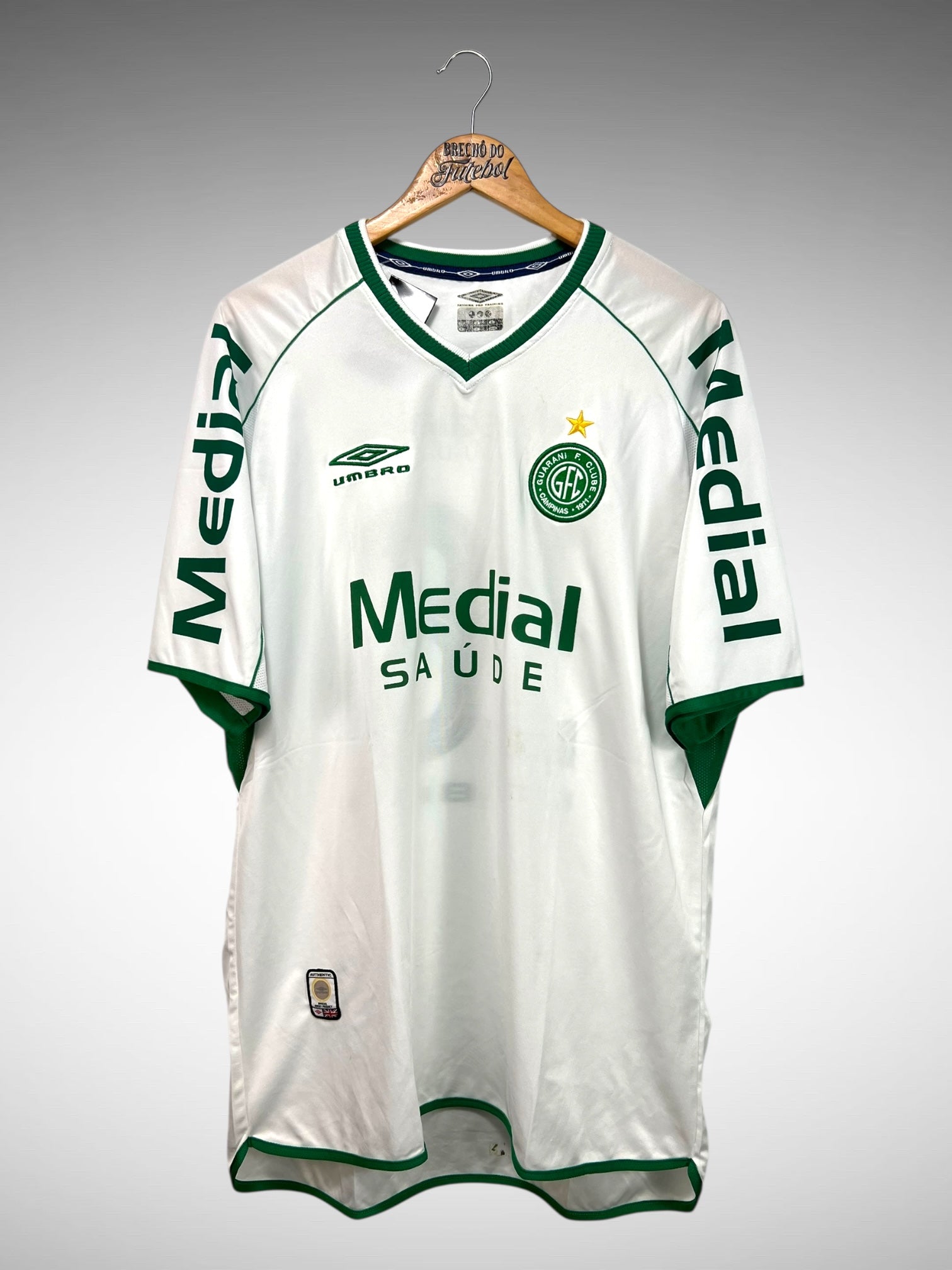 Guarani 2002 Segunda Camisa Tam G N 16.