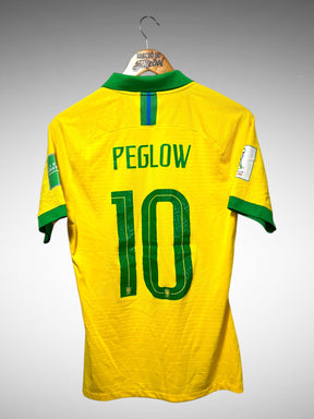 Brasil 2019 Primeira Camisa Tam M N 10 Peglow.