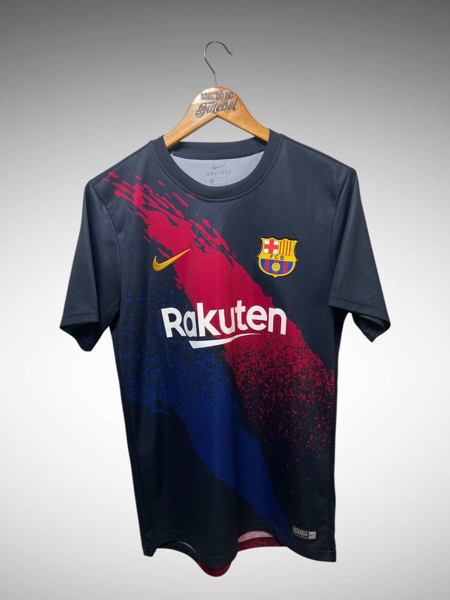 Barcelona 2019 Camisa de Aquecimento Tam M.