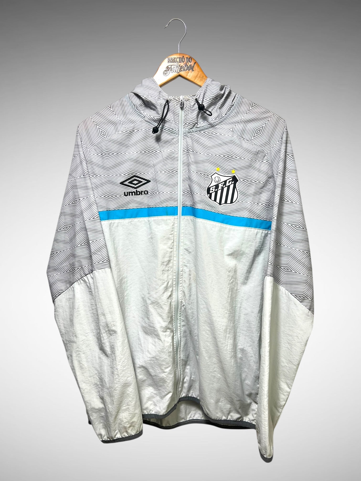 Santos 2021 Jaqueta Corta-Vento Tam GG.