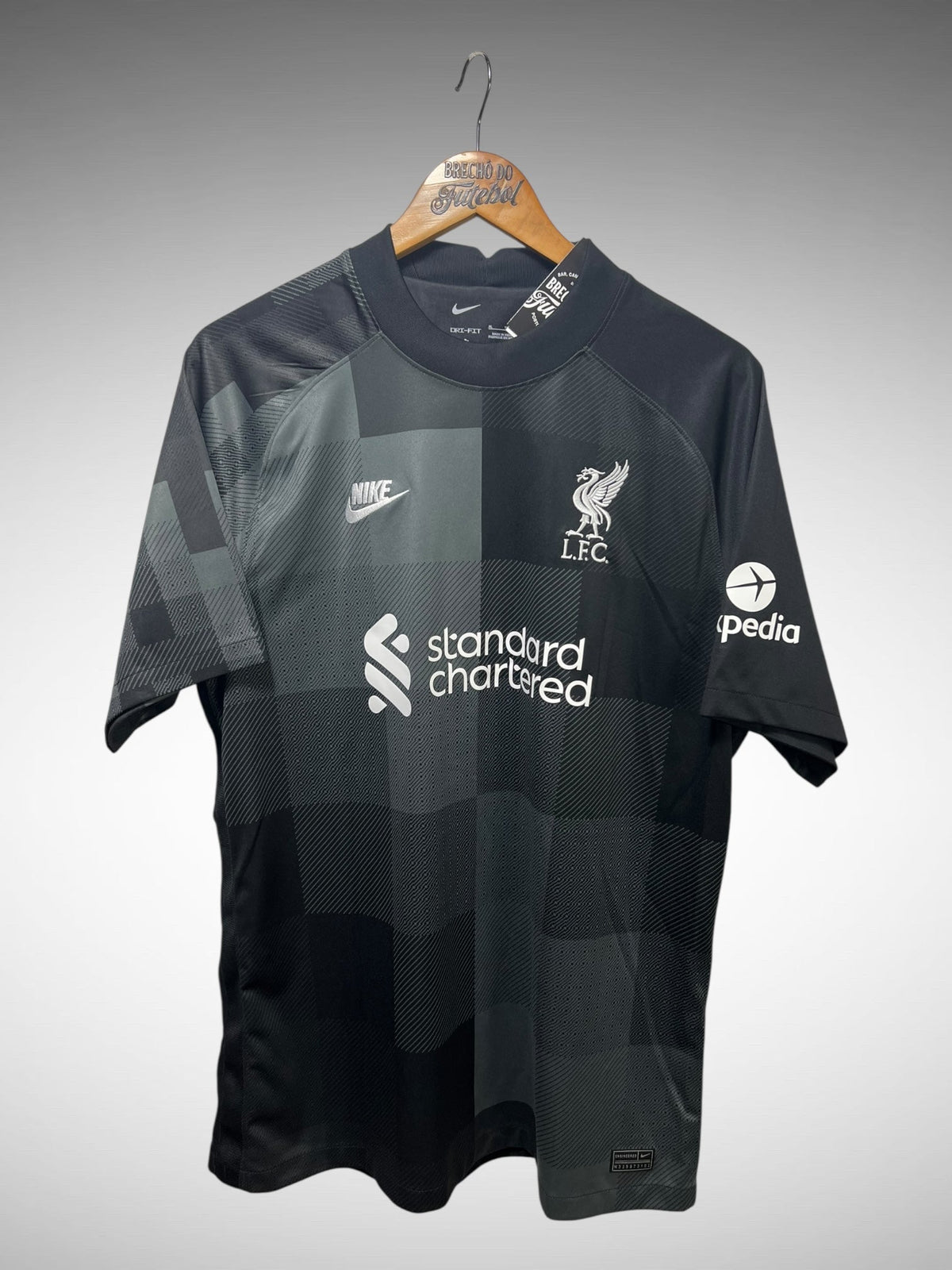 Liverpool 2021 Camisa de Goleiro Tam GG.