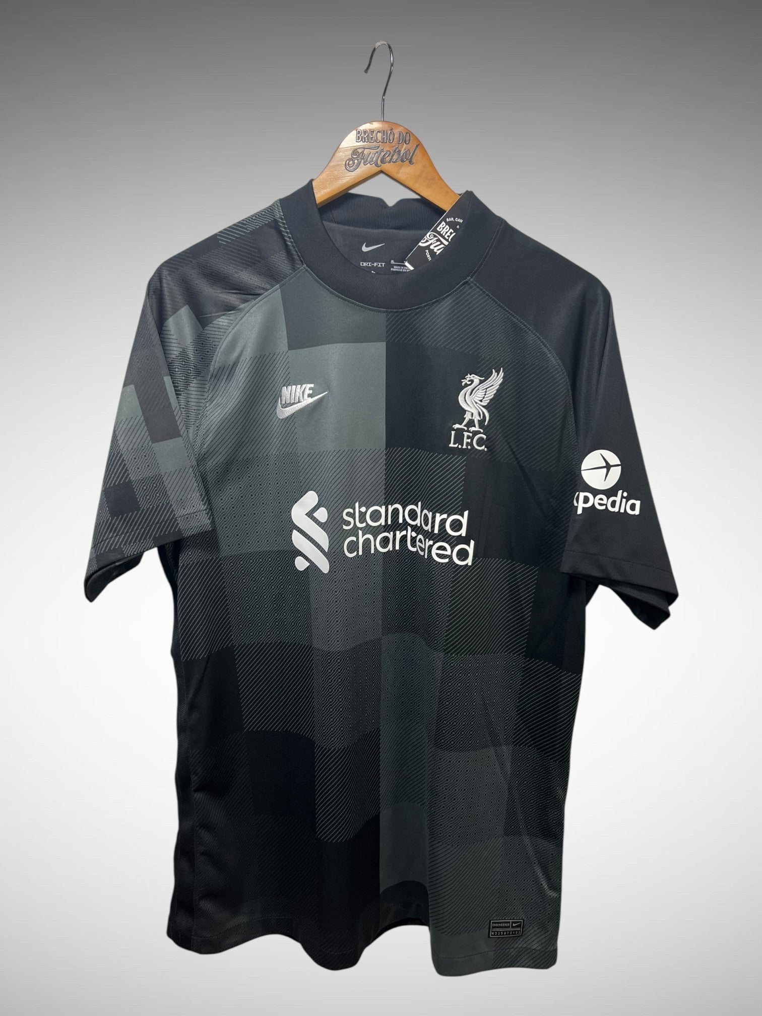 Liverpool 2021 Camisa de Goleiro Tam GG.