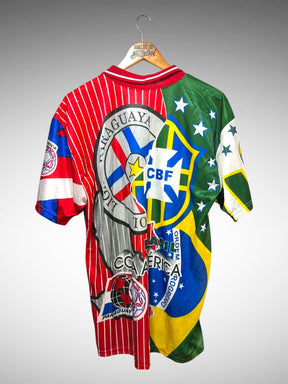 Brasil e Paraguai Camisa Copa America Tam G.