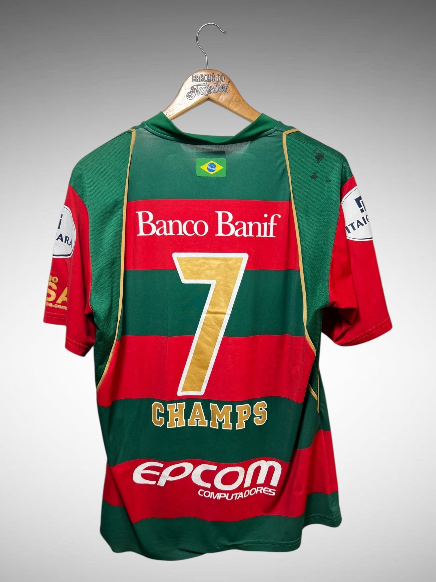 Portuguesa 2008 Primeira Camisa Tam M N 7.