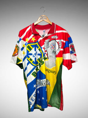 Brasil e Paraguai Camisa Copa America Tam G.
