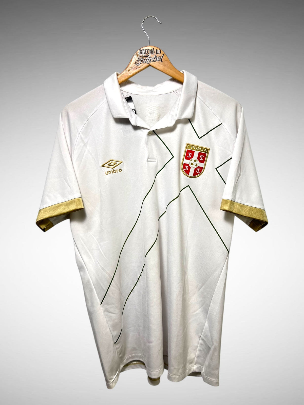 Sérvia 2014 Segunda Camisa Tam GG.