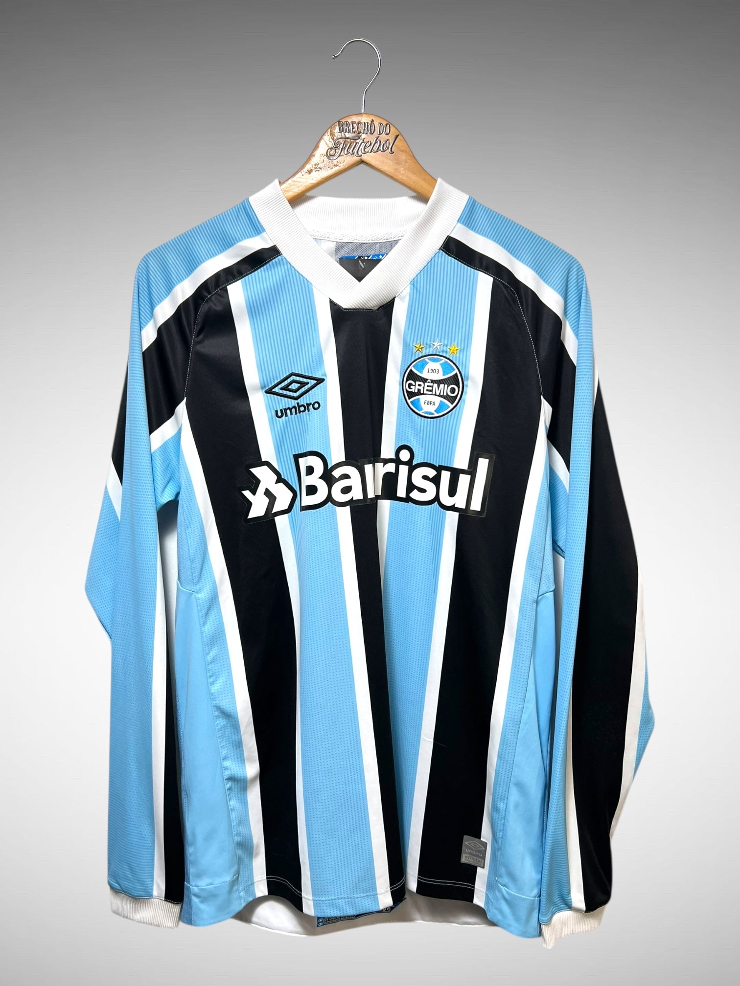 Grêmio 2022 Primeira Camisa Tam M Mangas Longas.