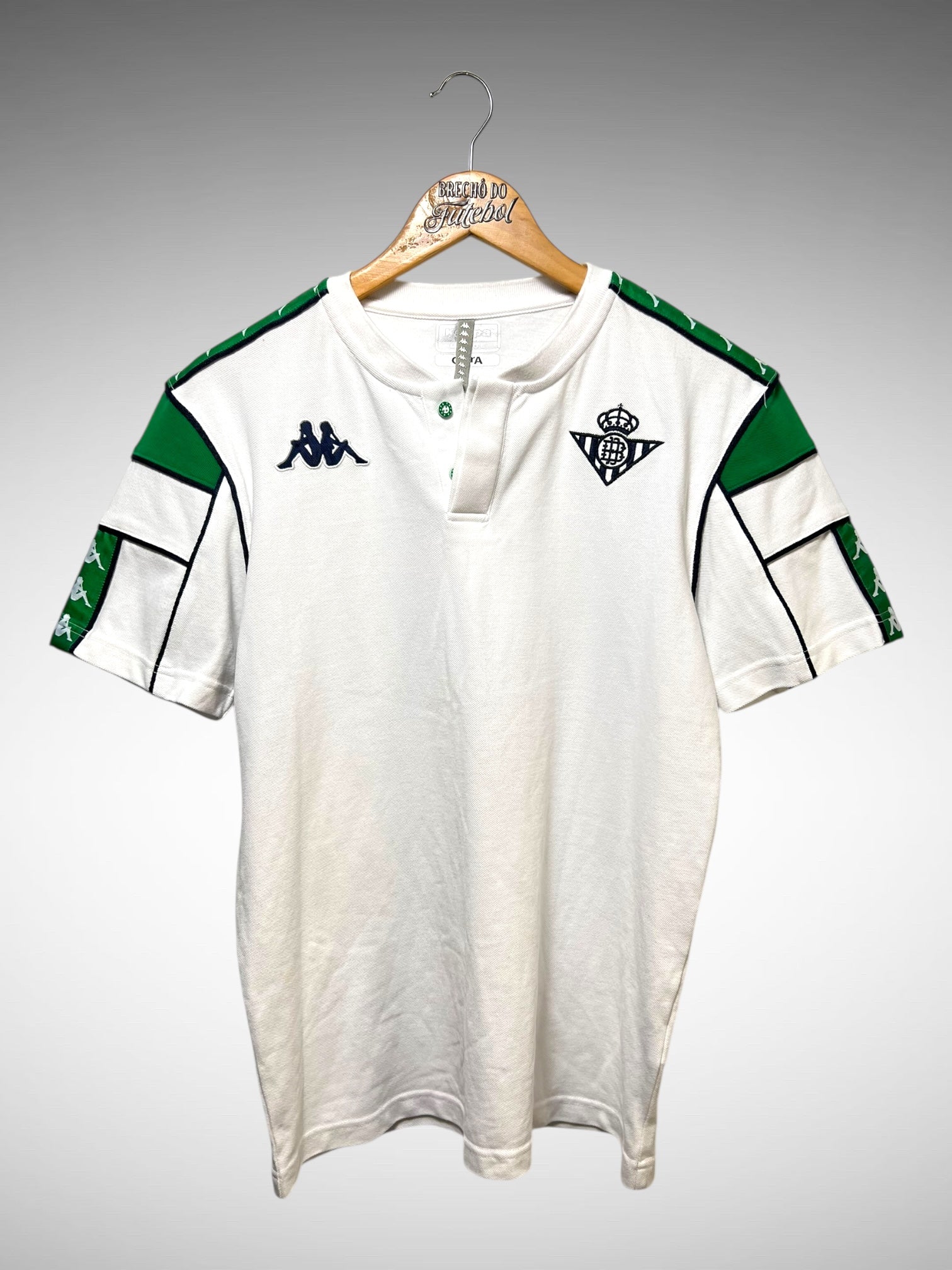 Real Betis Camisa De Viagem Tam G.