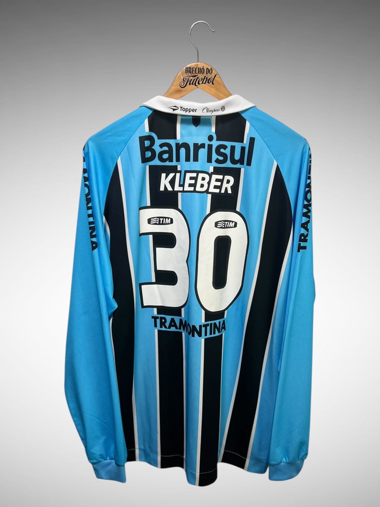 Grêmio 2012 Primeira Camisa Tam 5G Nº30 Manga Longa.
