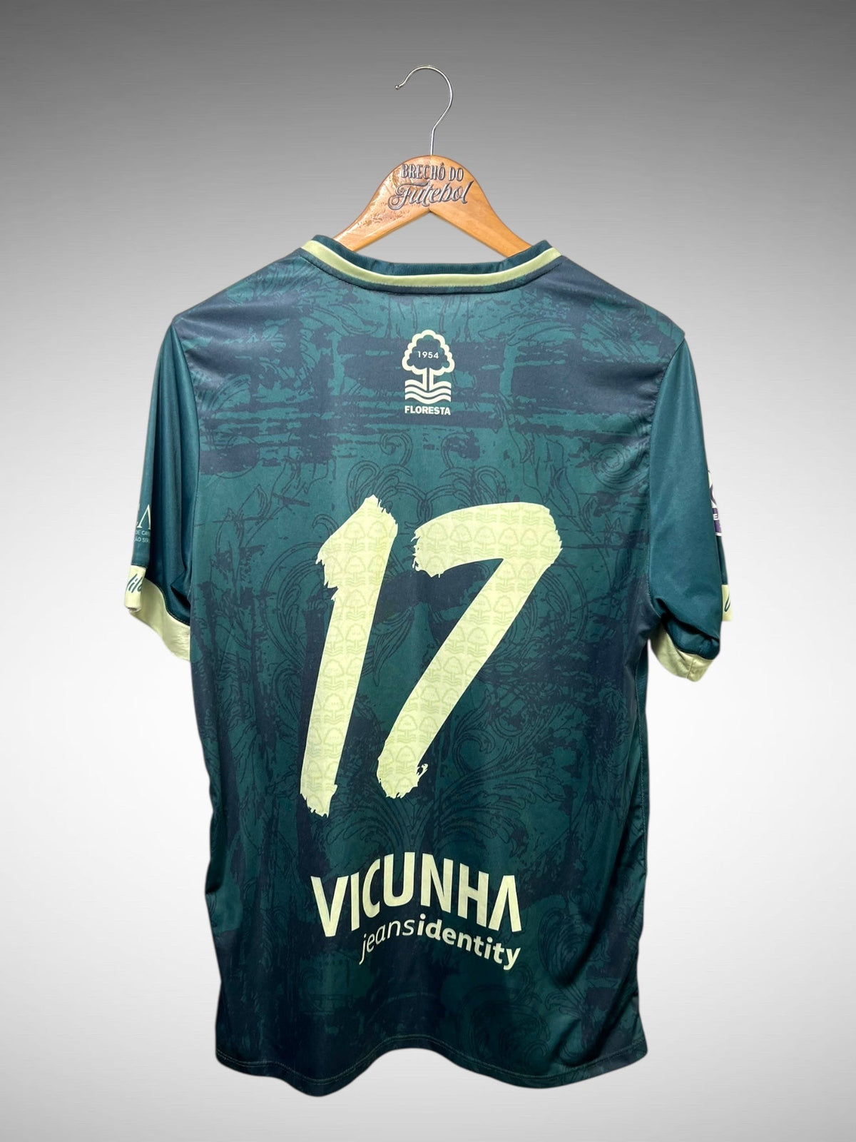 Floresta EC-CE 2025 Primeira Camisa Tam G N 17 Vicunha.