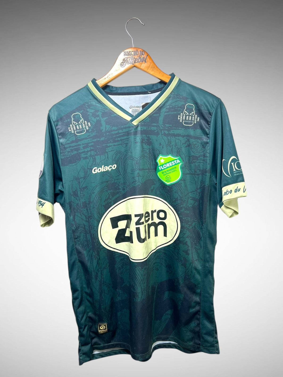 Floresta EC-CE 2025 Primeira Camisa Tam G N 17 Vicunha.