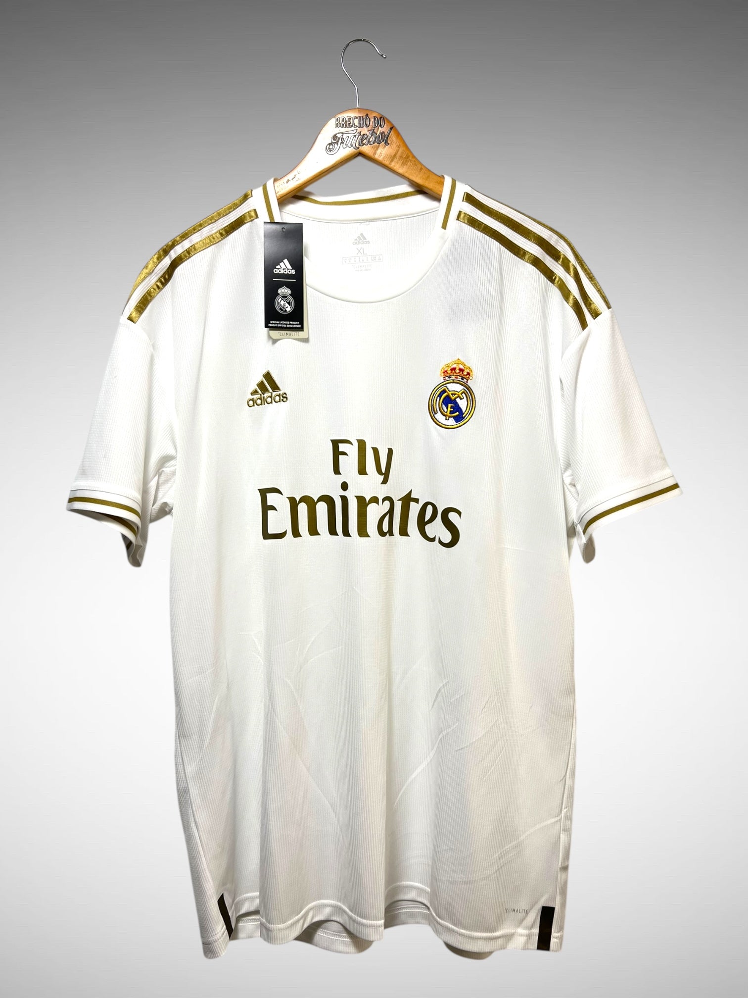 Real Madrid 2019 Primeira Camisa Tam GG.