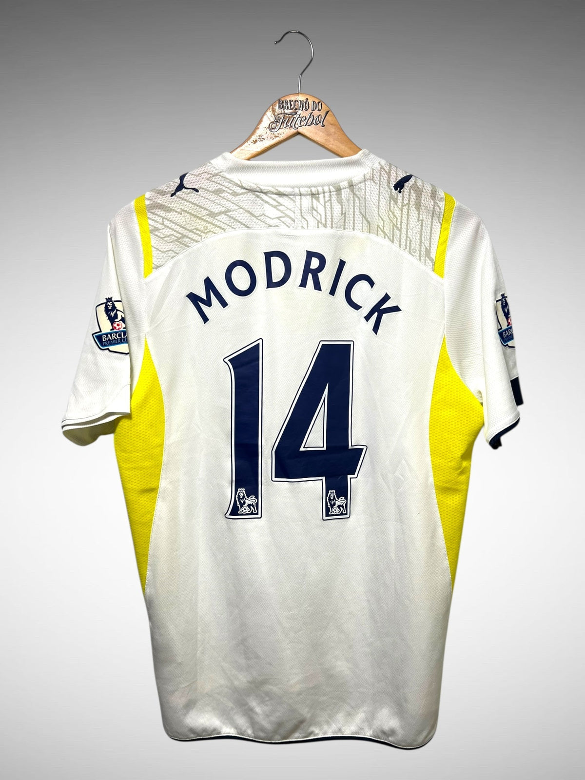 Tottenham Hotspur 2009 Primeira Camisa P N 14 Modrick.