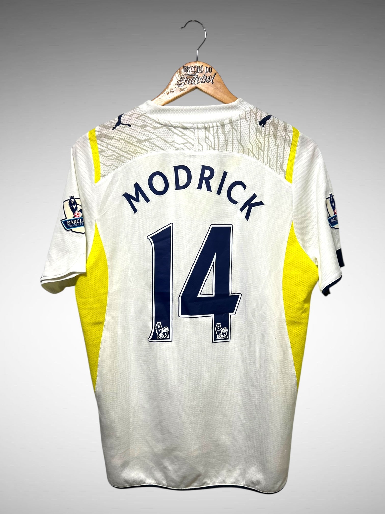 Tottenham Hotspur 2009 Primeira Camisa P N 14 Modrick.