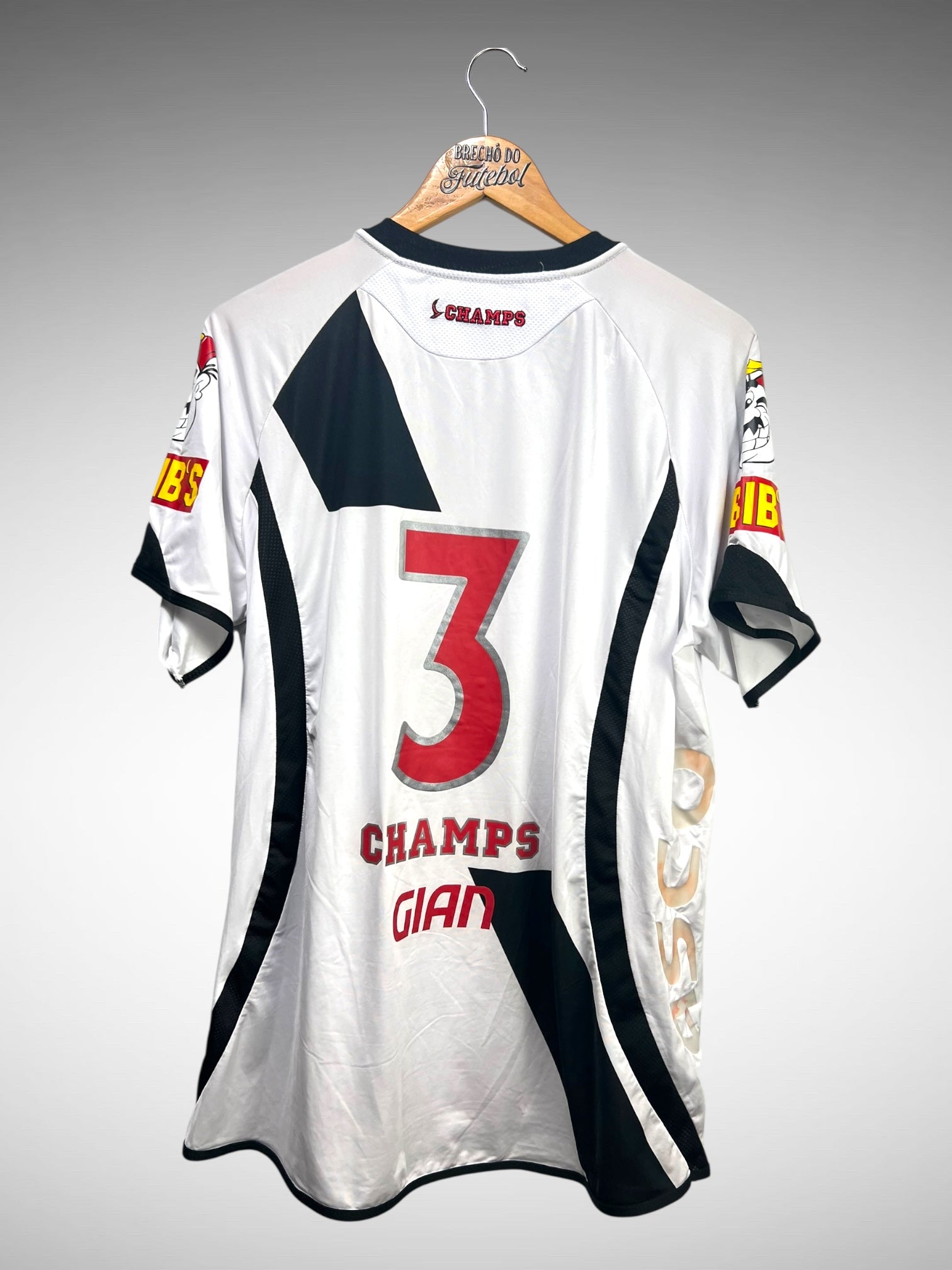 Vasco 2009 Segunda Camisa Tam GG Nº 3 Gian.