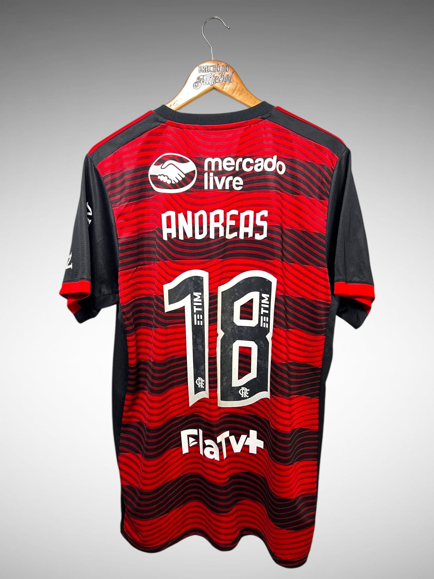 Flamengo 2022 Primeira Camisa Tam G N 18 Andreas.