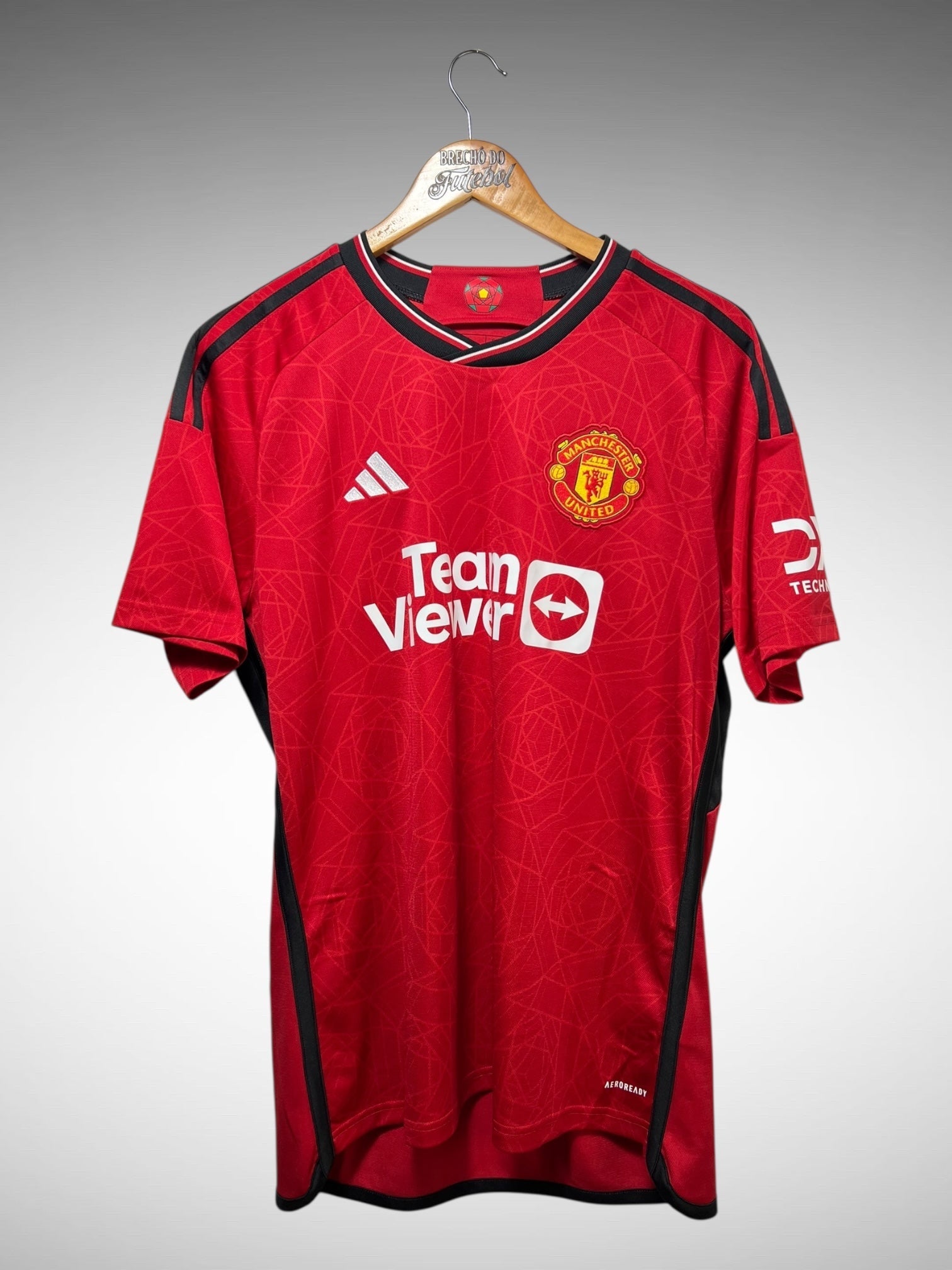 Manchester United 2023 Primeira Camisa Tam G.