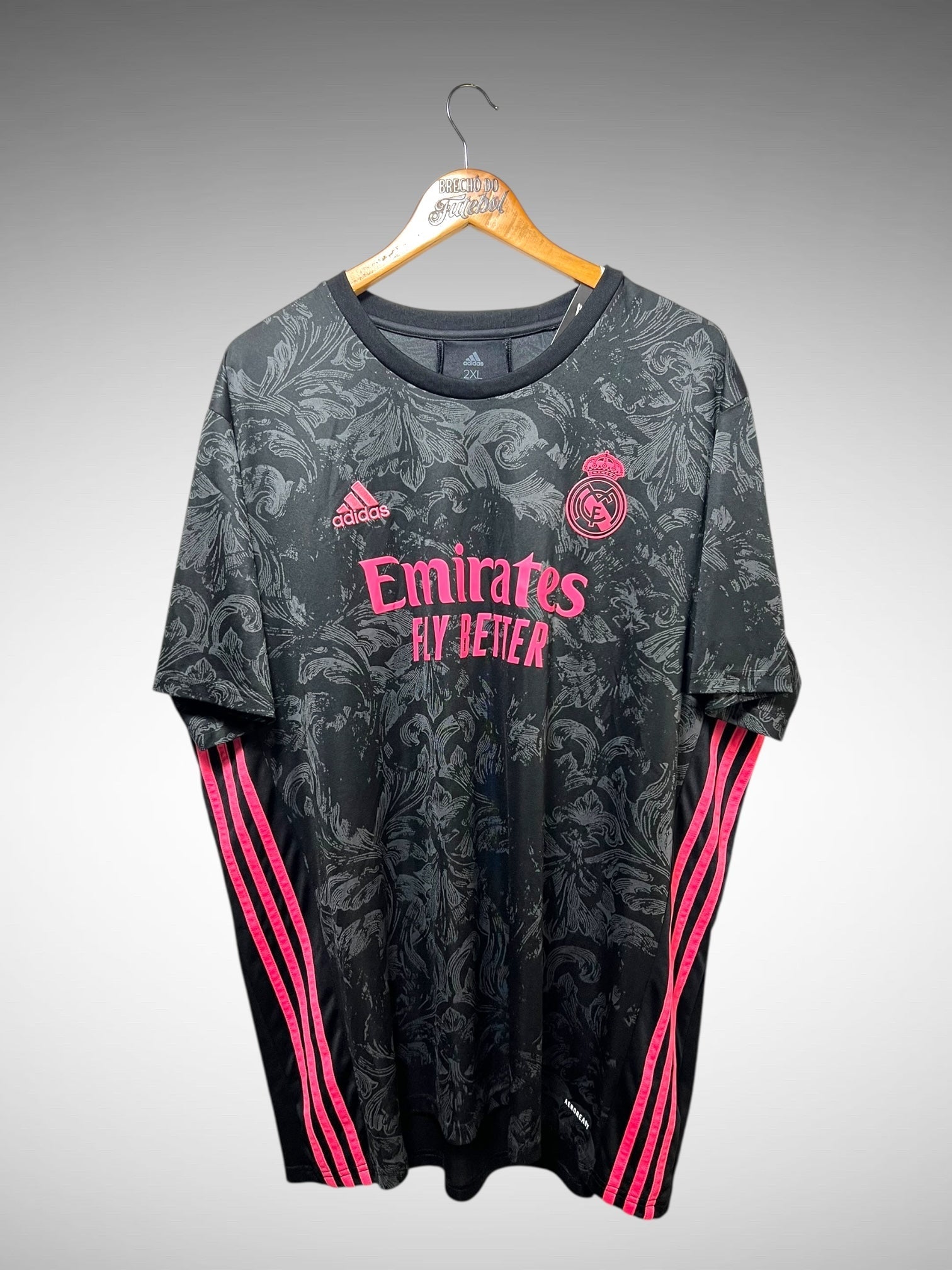 Real Madrid 2020 Terceira Camisa Tam 3G.