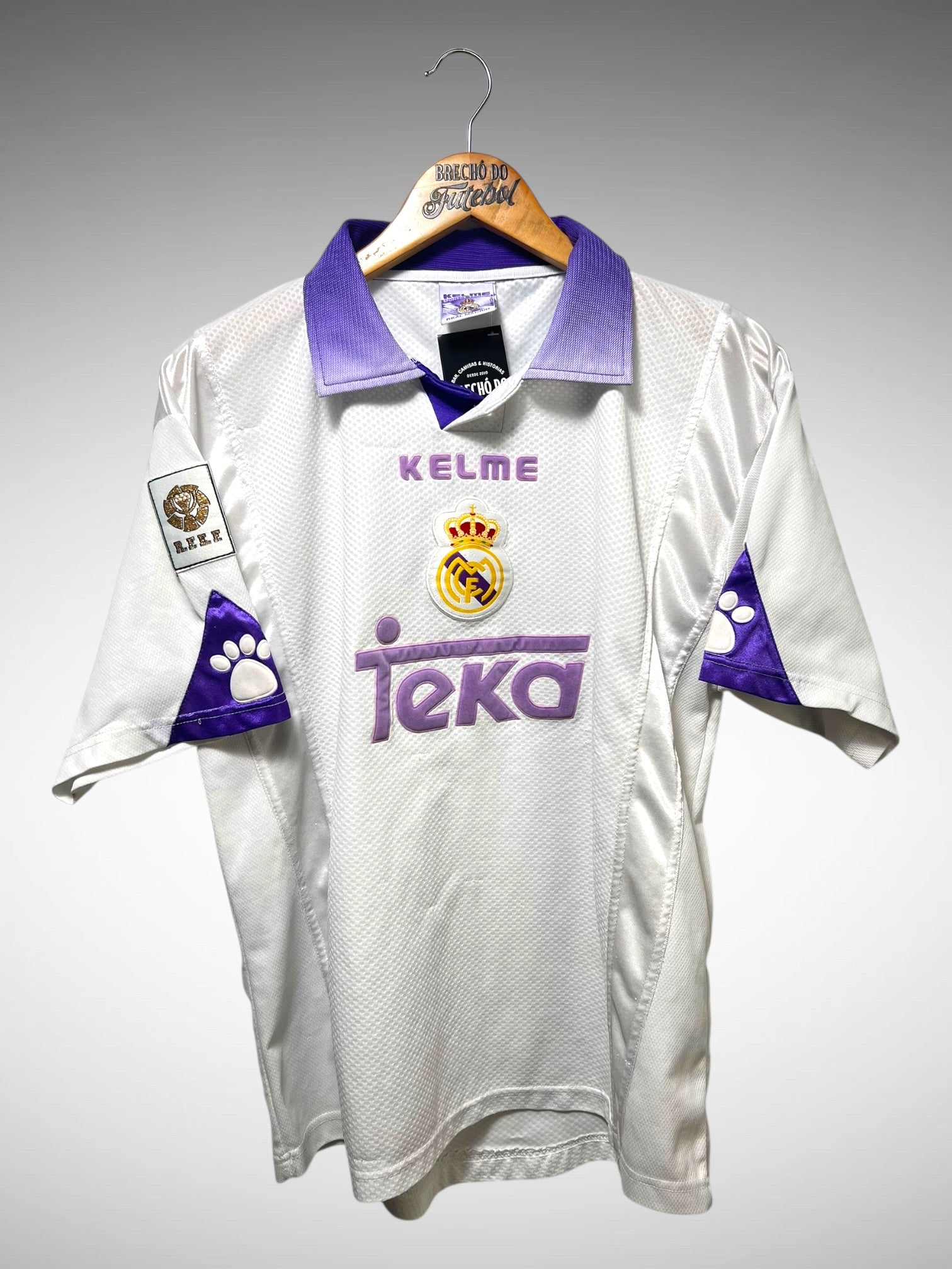 Real Madrid 1997 Primeira Camisa Tam G.