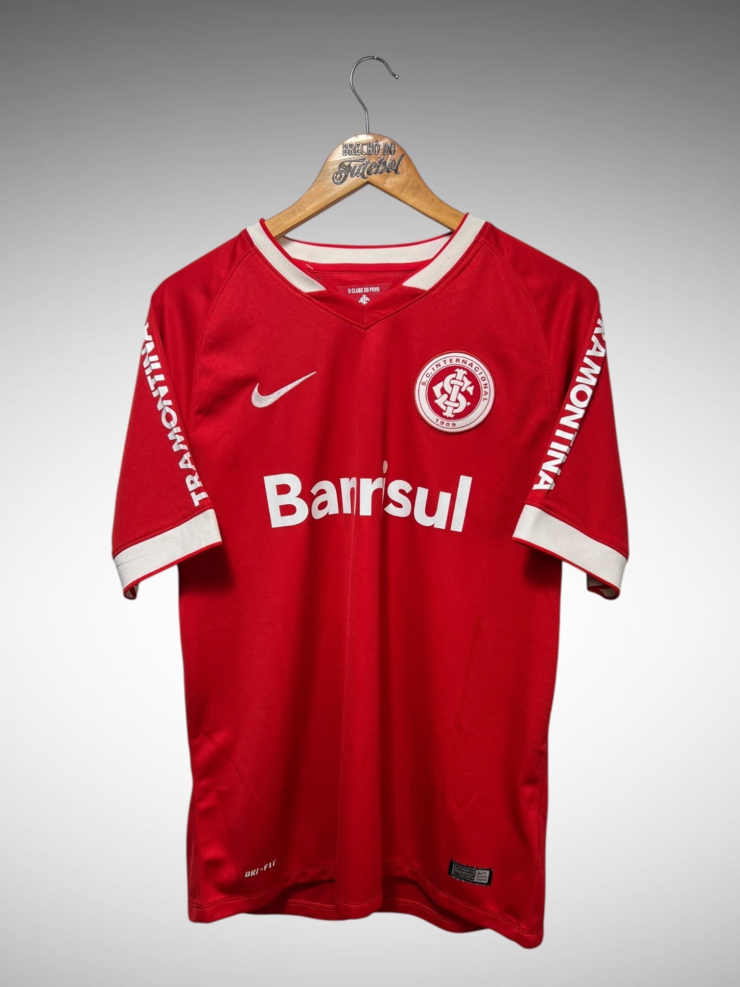 Internacional 2014 Primeira Camisa Tam G N 10.