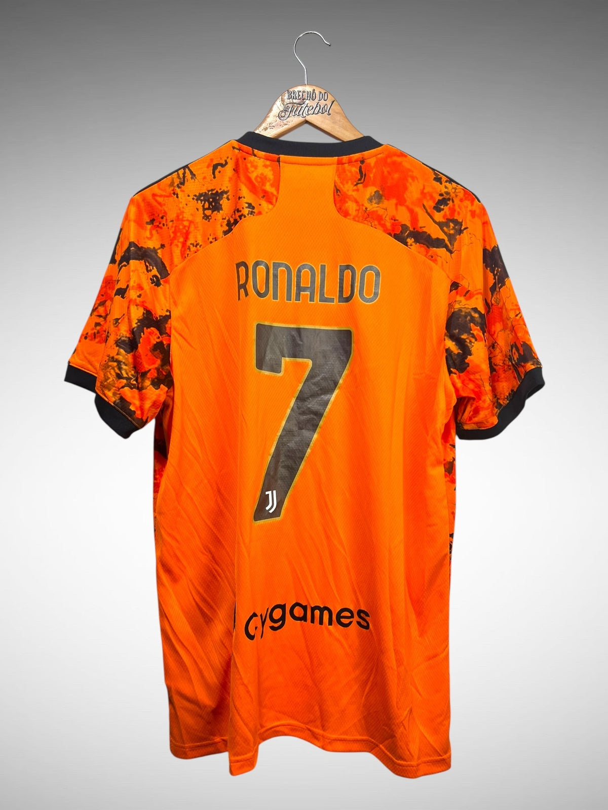 Juventus 2020 Terceira Camisa Tam G N 7 Ronaldo.