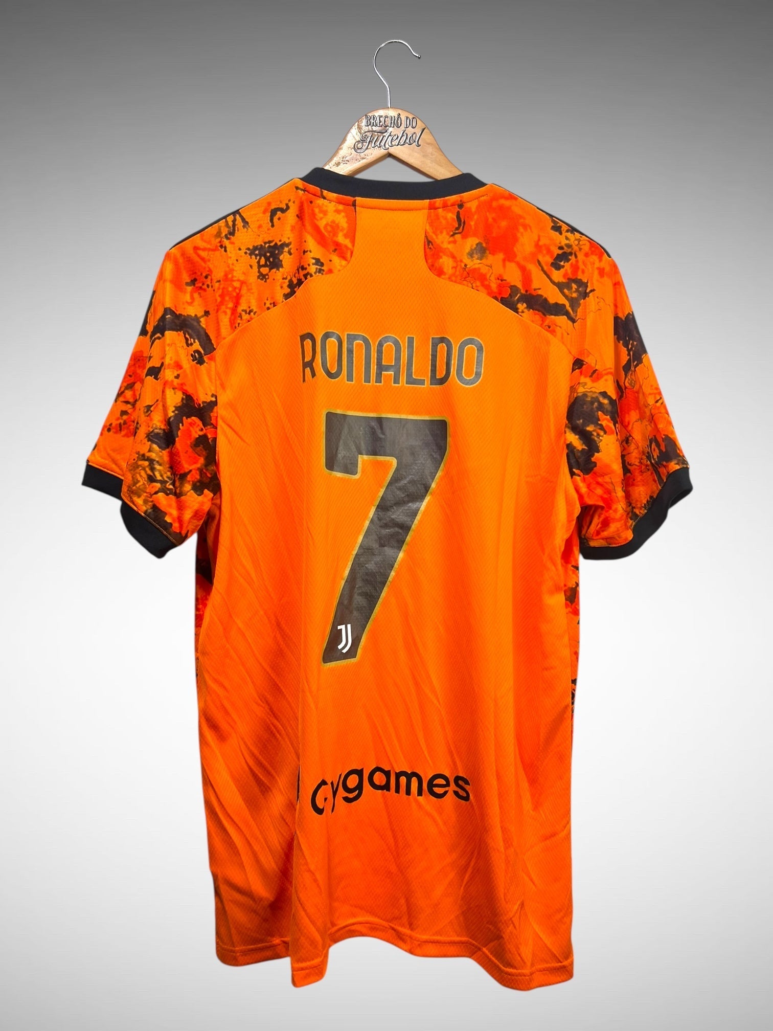 Juventus 2020 Terceira Camisa Tam G N 7 Ronaldo.