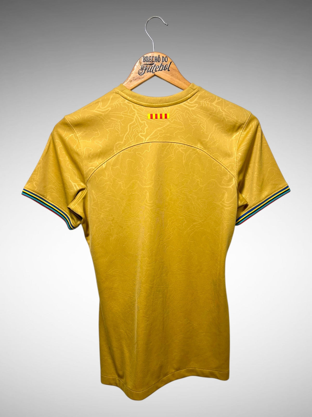 Barcelona 2022 Segunda Camisa Tam P Feminino.