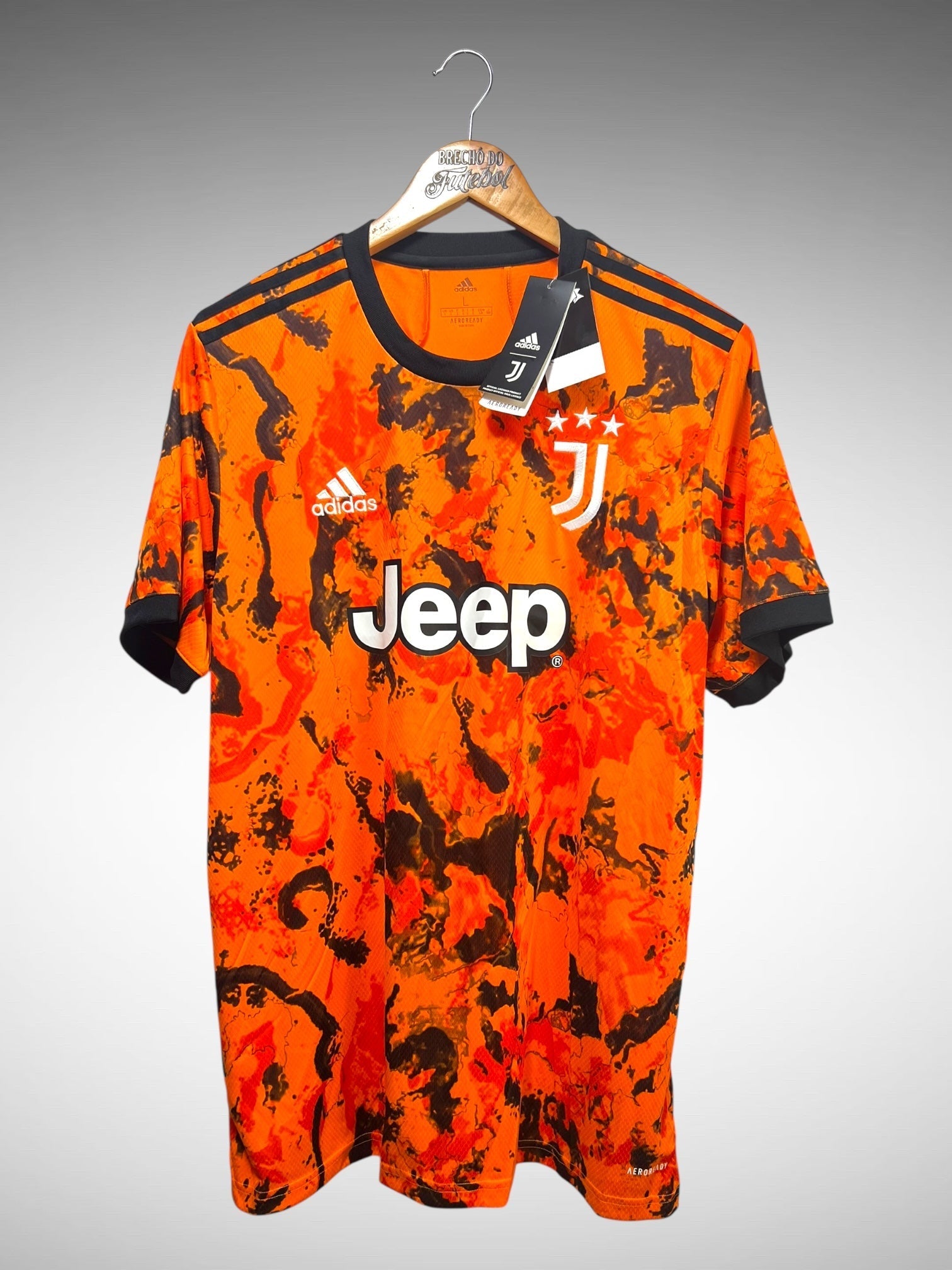 Juventus 2020 Terceira Camisa Tam G N 7 Ronaldo.