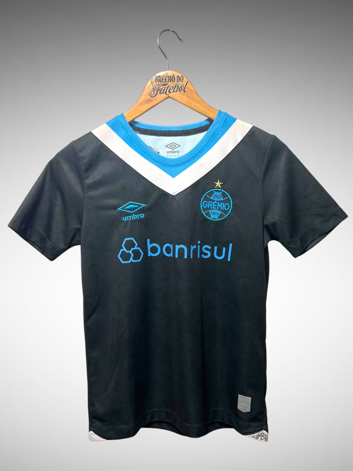 Grêmio 2024 Terceira Camisa Tam 12 Infantil.