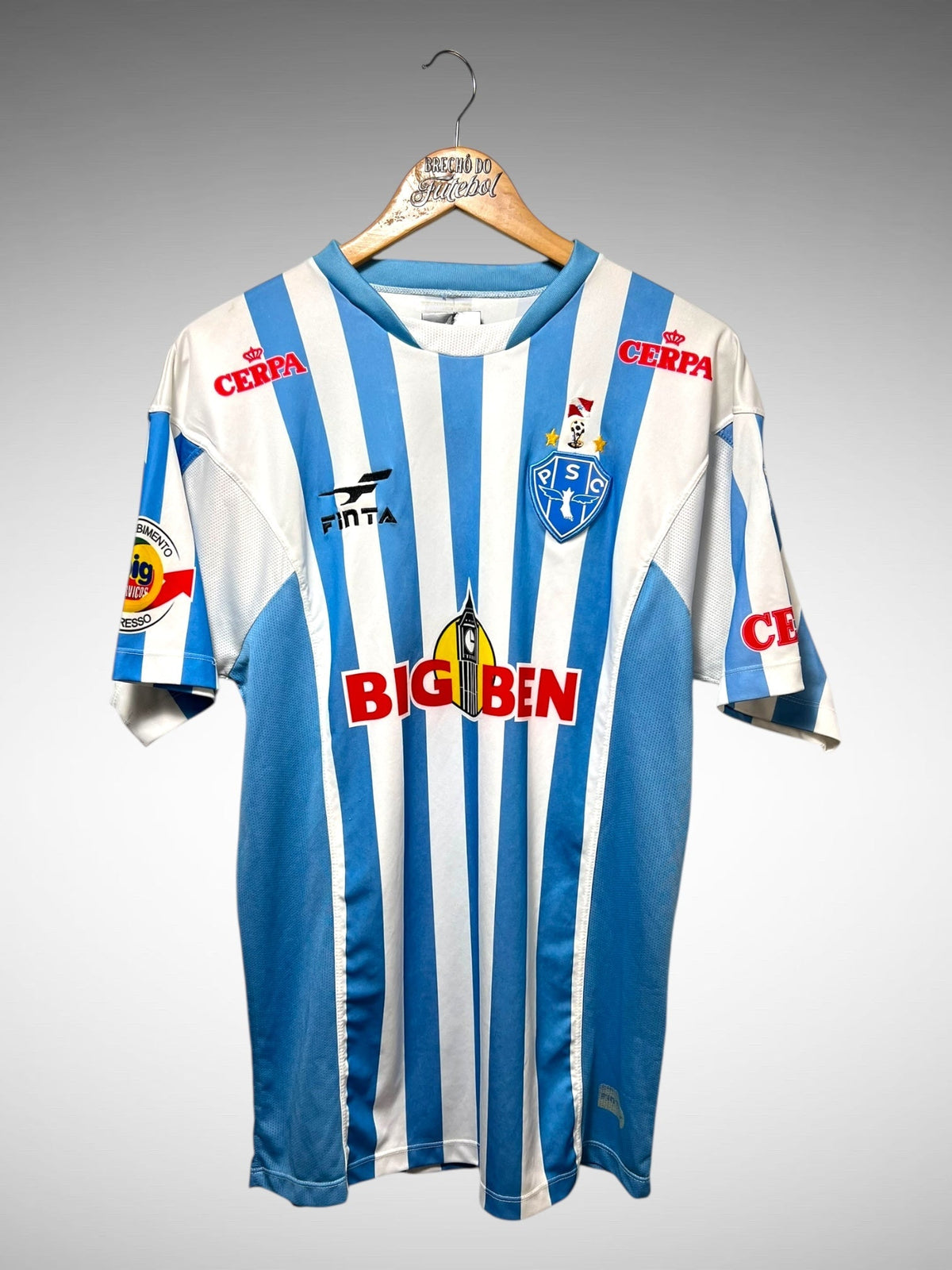Paysandu 2004 Primeira Camisa Tam G N 3.
