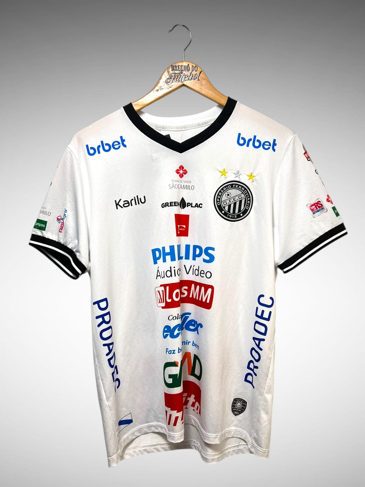 Operário Ferroviário-PR Segunda Camisa 2023 Tam P N 10.