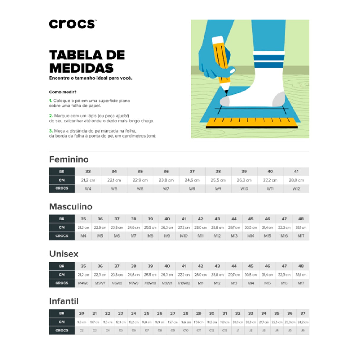 Sandália Crocs Friendship Infantil