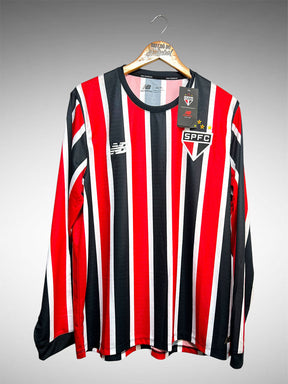 São Paulo 2024 Segunda Camisa Modelo Retrô Tam GG Mangas Longas.