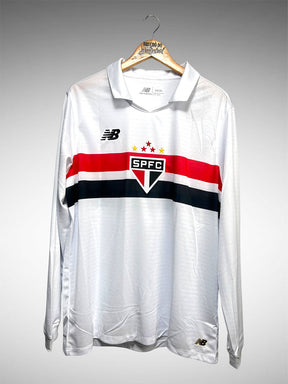 São Paulo 2024 Primeira Camisa Modelo Retrô Tam GG.