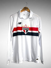 São Paulo 2024 Primeira Camisa Modelo Retrô Tam M Mangas Longas.