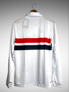 São Paulo 2024 Primeira Camisa Modelo Retrô Tam M Mangas Longas.
