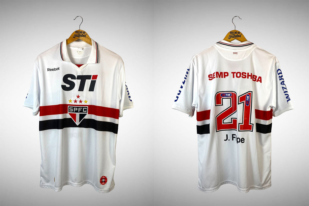 São Paulo 2012 Primeira Camisa Tam M Nº21 J. Filipe.