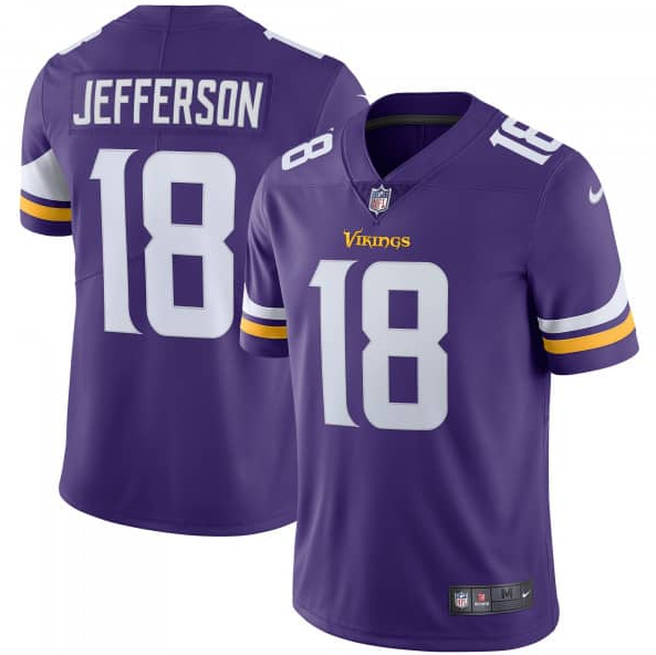 Camisa NFL Minnesota Vikings Vapor Limited Jersey Roxa