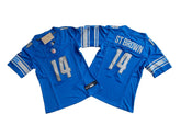 Camisa NFL Feminina Detroit Lions Vapor F.U.S.E. Limited Jersey Azul