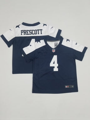 Camisa NFL Baby Jersey Dallas Cowboys Vapor Limited Azul Branca