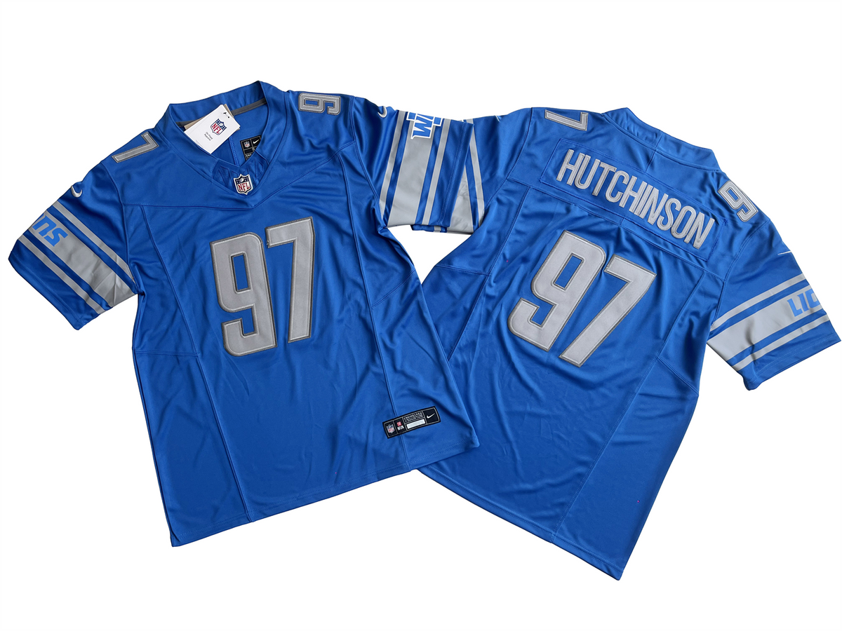 Camisa NFL Plus Size Detroit Lions Vapor F.U.S.E. Limited Jersey Azul