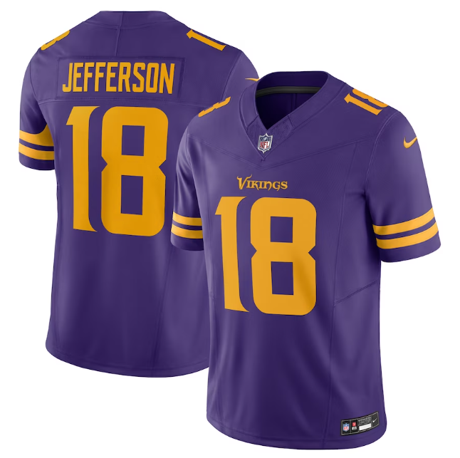 Camisa NFL Minnesota Vikings Vapor F.U.S.E. Limited Jersey Amarela