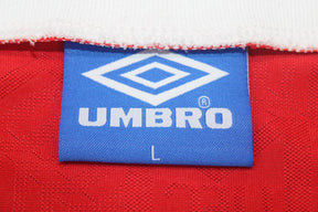 Camisa Manchester United Manga Longa 92/94 - Versão Retrô "Beckham" Nº 28