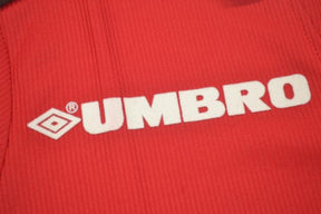 Camisa Manchester United Manga Longa 98/99 - Versão Retrô "Beckham" Nº 7