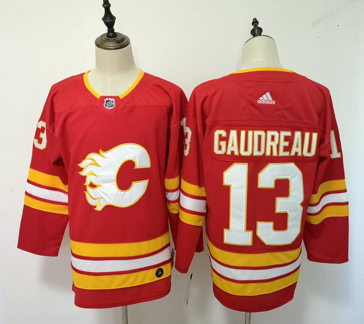 Camisa NHL Calgary Flames Jersey Vermelha/Amarela