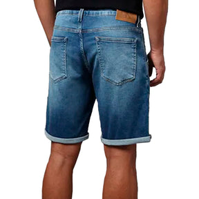 Bermuda Jeans Calvin Klein Bolso Faca Masculino